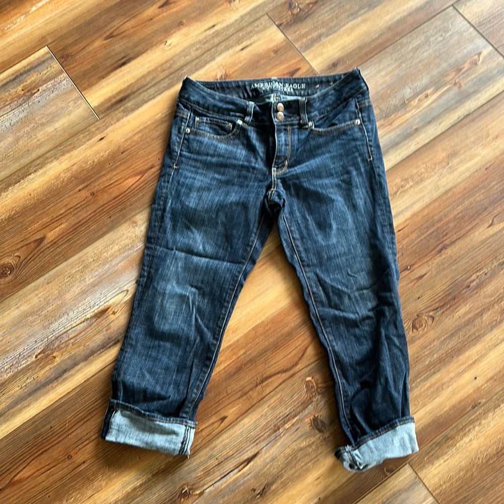 American Eagle Jeans Artist Crop
